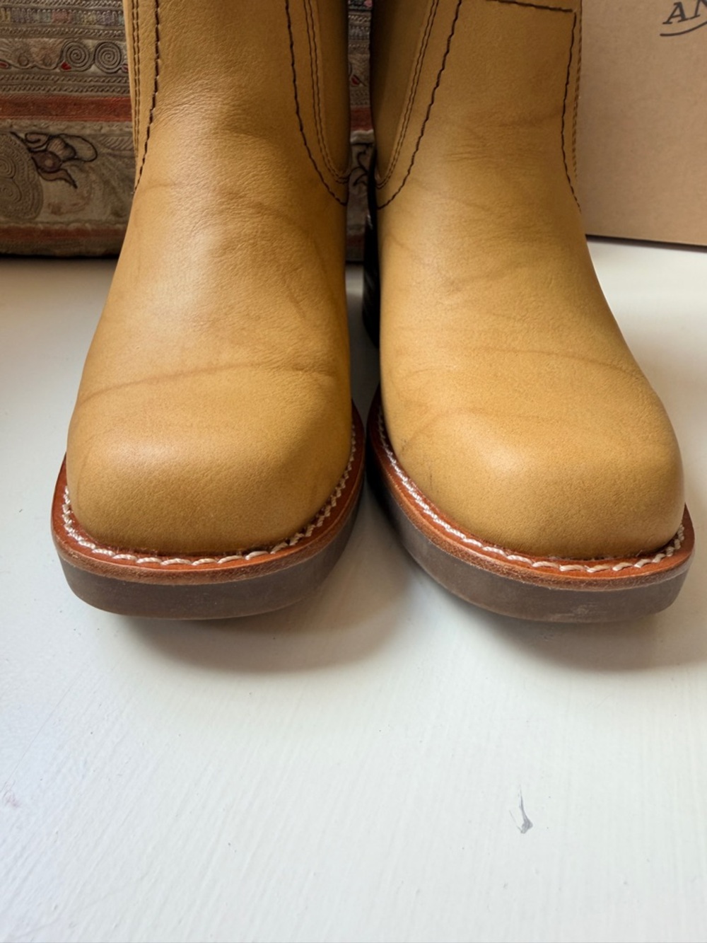 🌼 NWT / IN BOX FRYE & CO. Miranda Boots in BANANA 6.5 - Picture 4 of 16